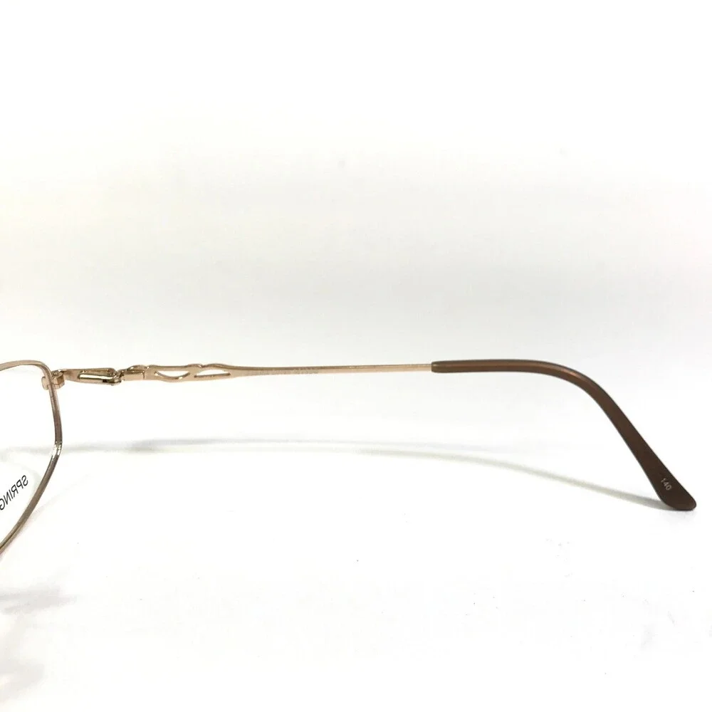 Sophia Loren Eyeglasses Frames M133 ZYLOWARE 153 Gold Tortoise Oval 50-18-140